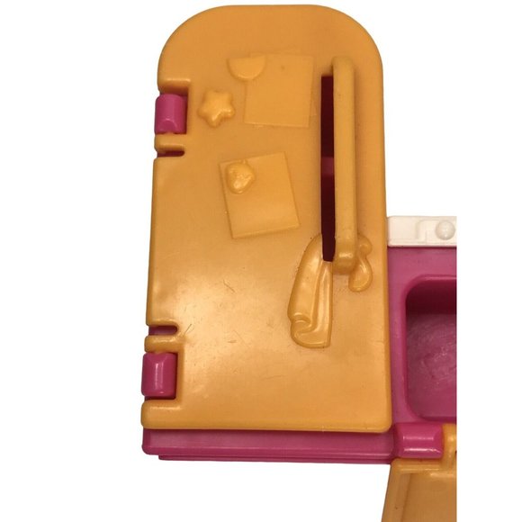 Fisher Price My First Dollhouse Kitchen Refrigerator Sink Stove Pink Orange 1 Pc - Picture 11 of 12